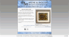 Desktop Screenshot of milneandmoller.co.uk